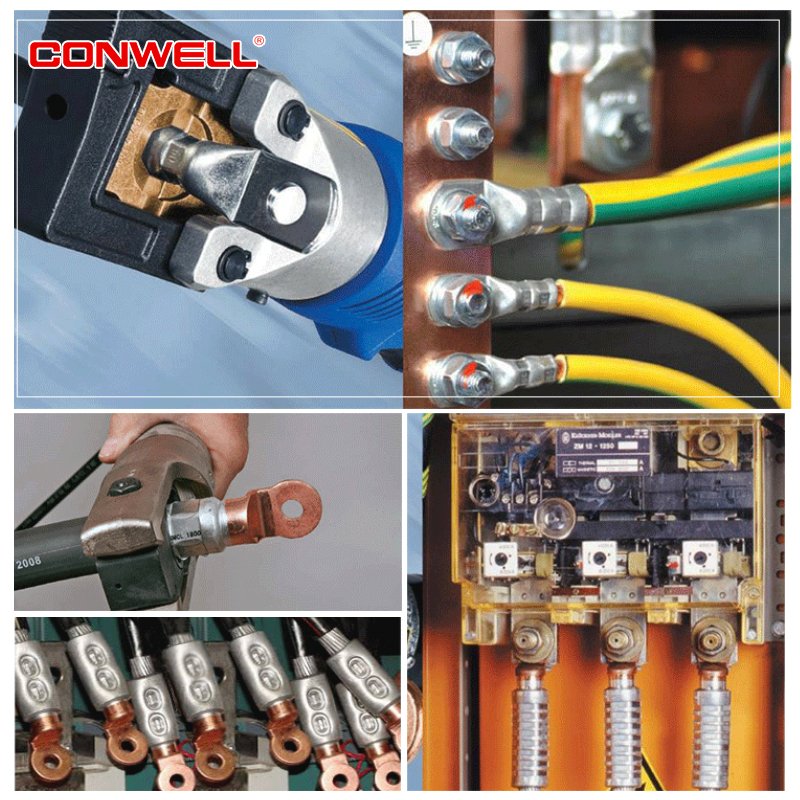 Bimetal cable lug DTL type copper and aluminum dtl terminal lug crimped connector
