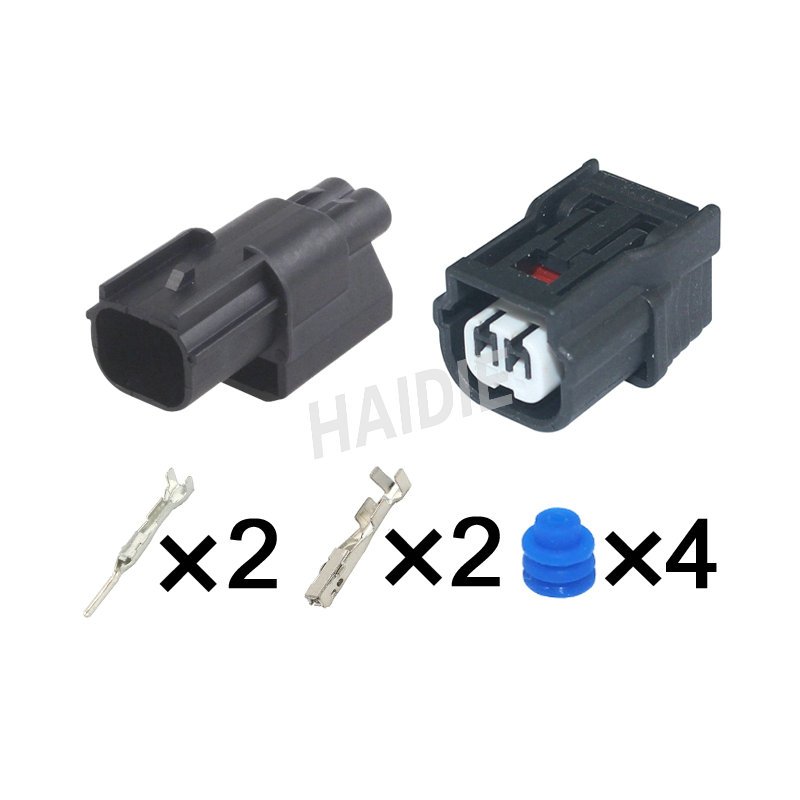 2 pin waterproof inlet pressure sensor Accord headlamp steering light Fuel Injector connector plug 6189-7036/6189-6905
