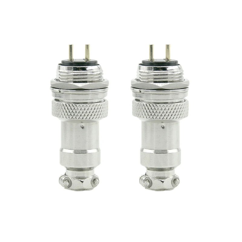 GX16 Reverse Type Aviation Connector 16mm Male Female Plug Socket 2 3 4 5 6 7 8 Pin Metal Circular Connector