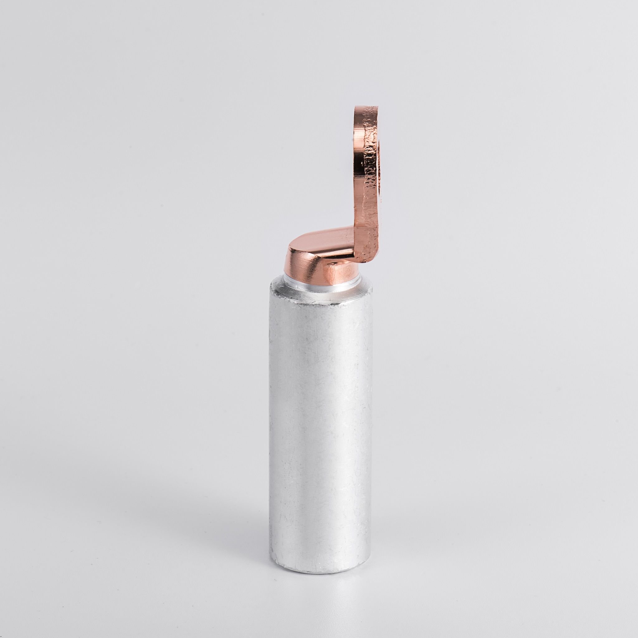 WZUMER Bimetallic Copper Electric Lug Cable Ring Insulated Terminal Aluminium Compress Type Crimped Connector Lug DTL2