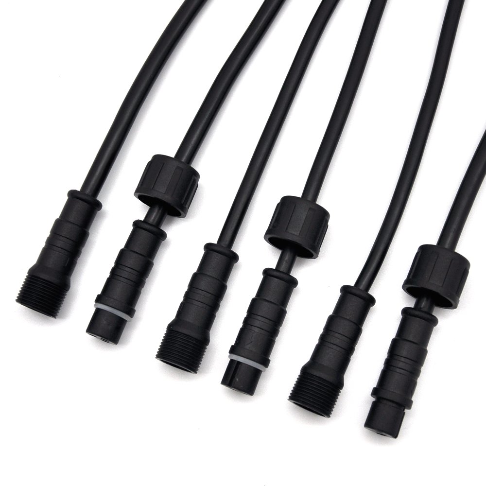 Low Voltage 2 Pin DC Terminal cable power connector for Christmas LED lighting