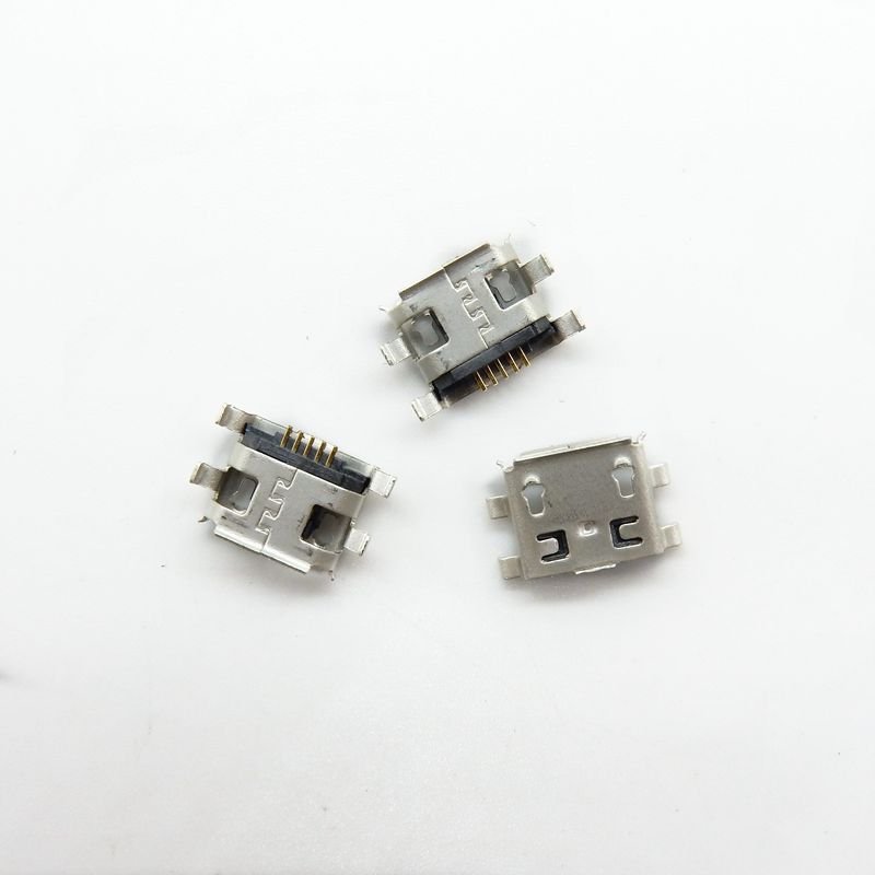 MICRO USB female connector 0.8 sinking board 4 feet inline Mike 5Pin Android mobile phone tail plug mobile power mother