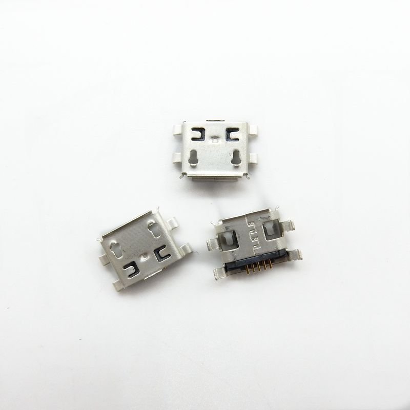 MICRO USB female connector 0.8 sinking board 4 feet inline Mike 5Pin Android mobile phone tail plug mobile power mother