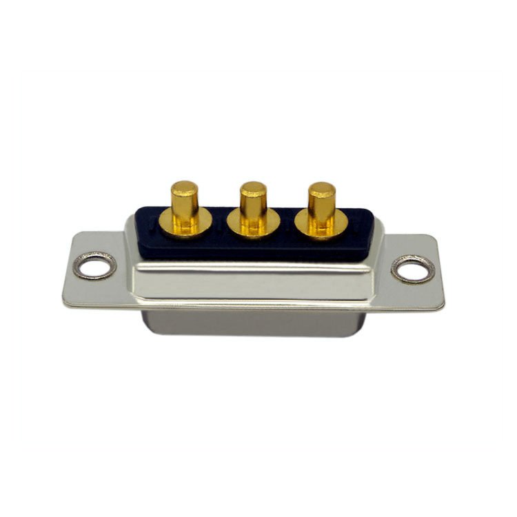 D-SUB 3w3 high current direct insertion male solid core gold-plated VGA serial power supply motherboard equipment connector