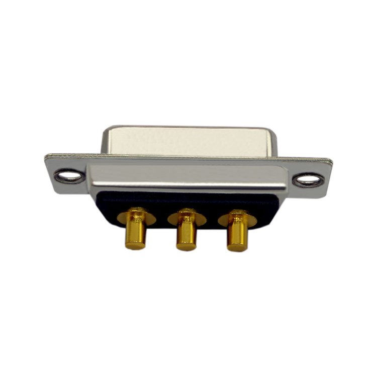 D-SUB 3w3 high current direct insertion male solid core gold-plated VGA serial power supply motherboard equipment connector