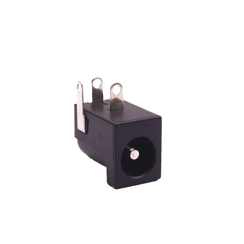 DC Jack Female Connector 5.5 *2.1 mm 5521 DC Jack Three Pin Plug Socket 2.1x 5.5mm Vertical Jack Socket DC Connector 2.1 x 5.5mm