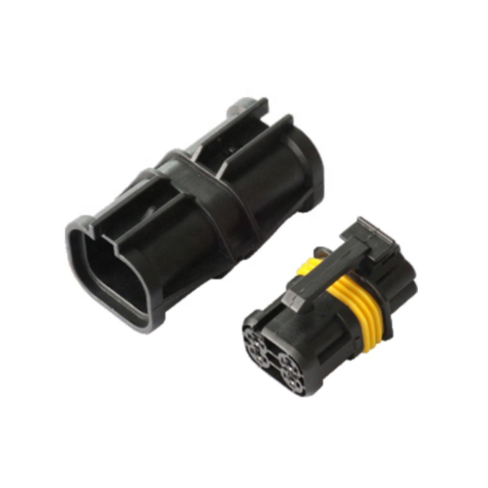 2 3 4 6 Pin 1.5 series Waterproof Wire Harness Electric Terminal Auto Connector