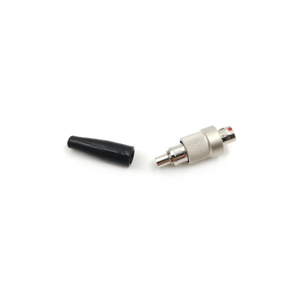 DIY Miniature Microphone 3Pin Screw Lock Connector for Sennheiser Shure Zaxcom Wisycom Audio Limited Trantec Lectrosonics