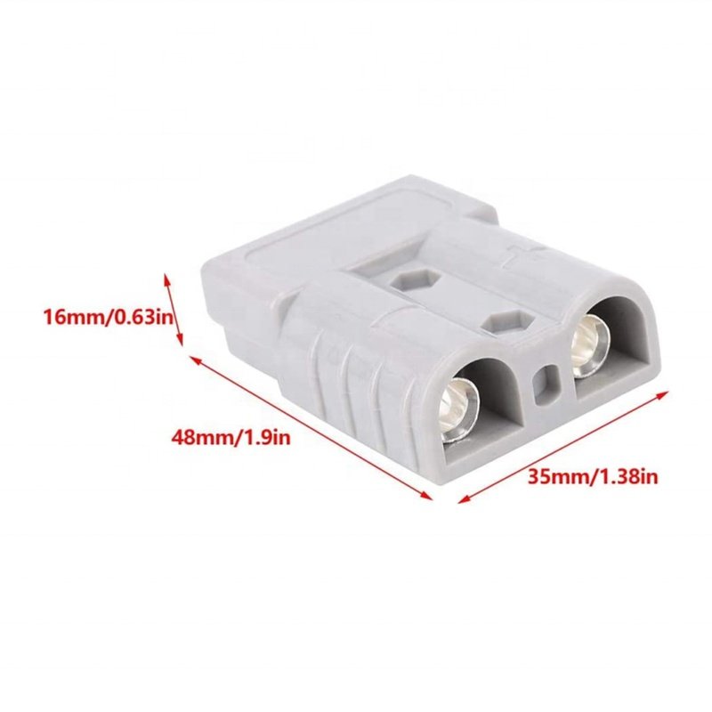 600V 50A 120A 175A 350A 2Pole Power Plug Heavy Duty UPS Battery Socket Electric Vehicles Quick Disconnect Electrical Connectors
