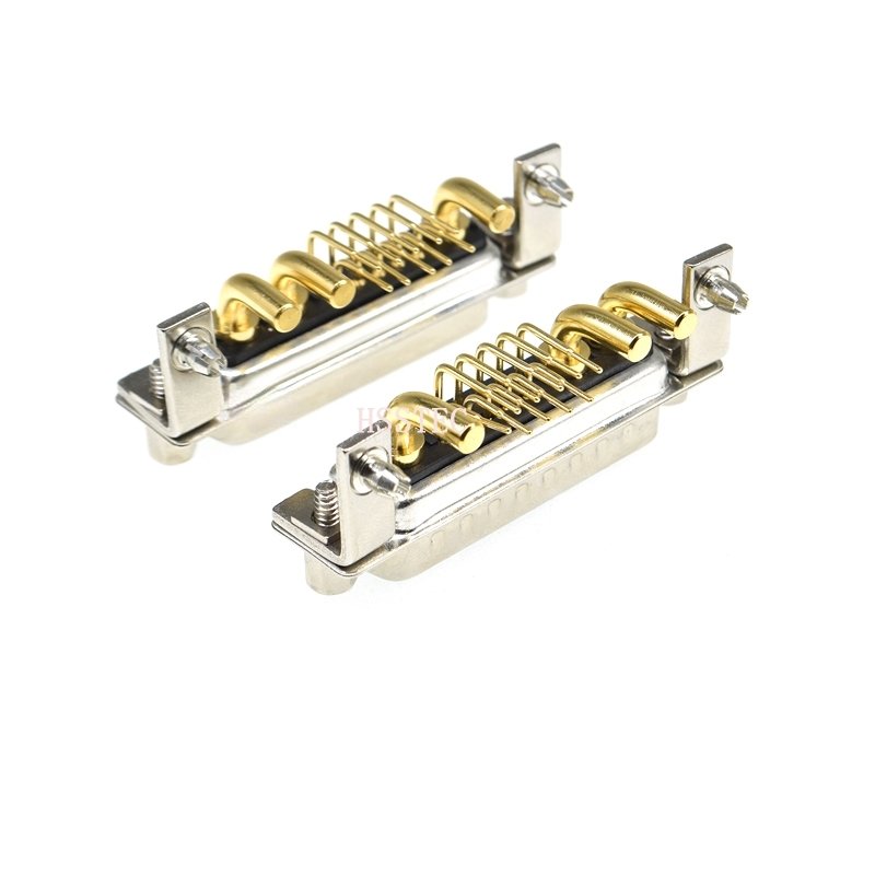 13W3 30A MALE FEMALE high current CONNECTOR right angle D-SUB adapter PCB solder type 10+3 plug jack high power 13 Position