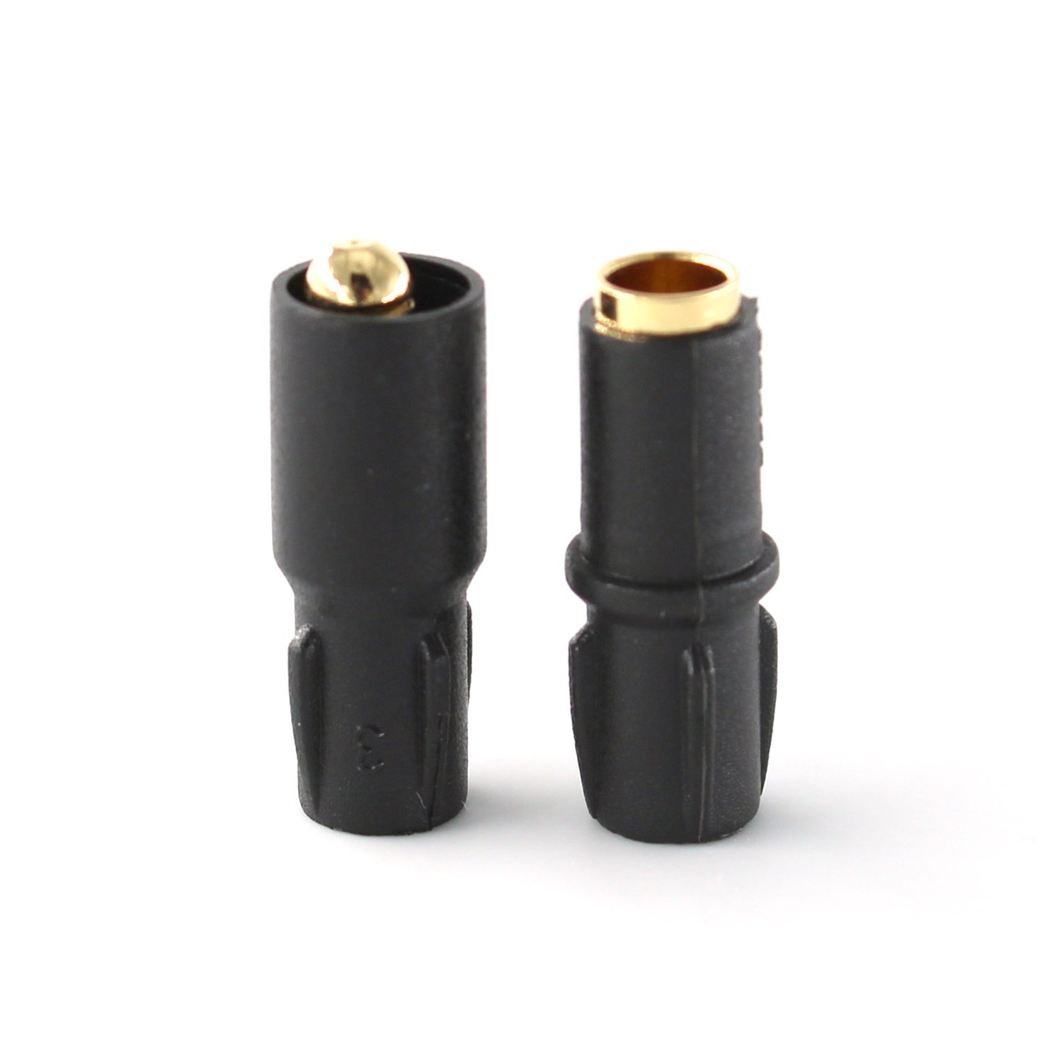 Amass 3.5mm SH3.5 Gold Plated Connector with Protective Sleeves for Rc Remote Control Toy Accessories