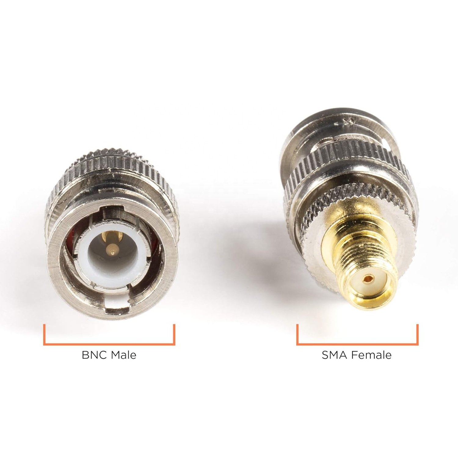 BNC Male to SMA-Female Plug RF Coaxial Adapter Connector