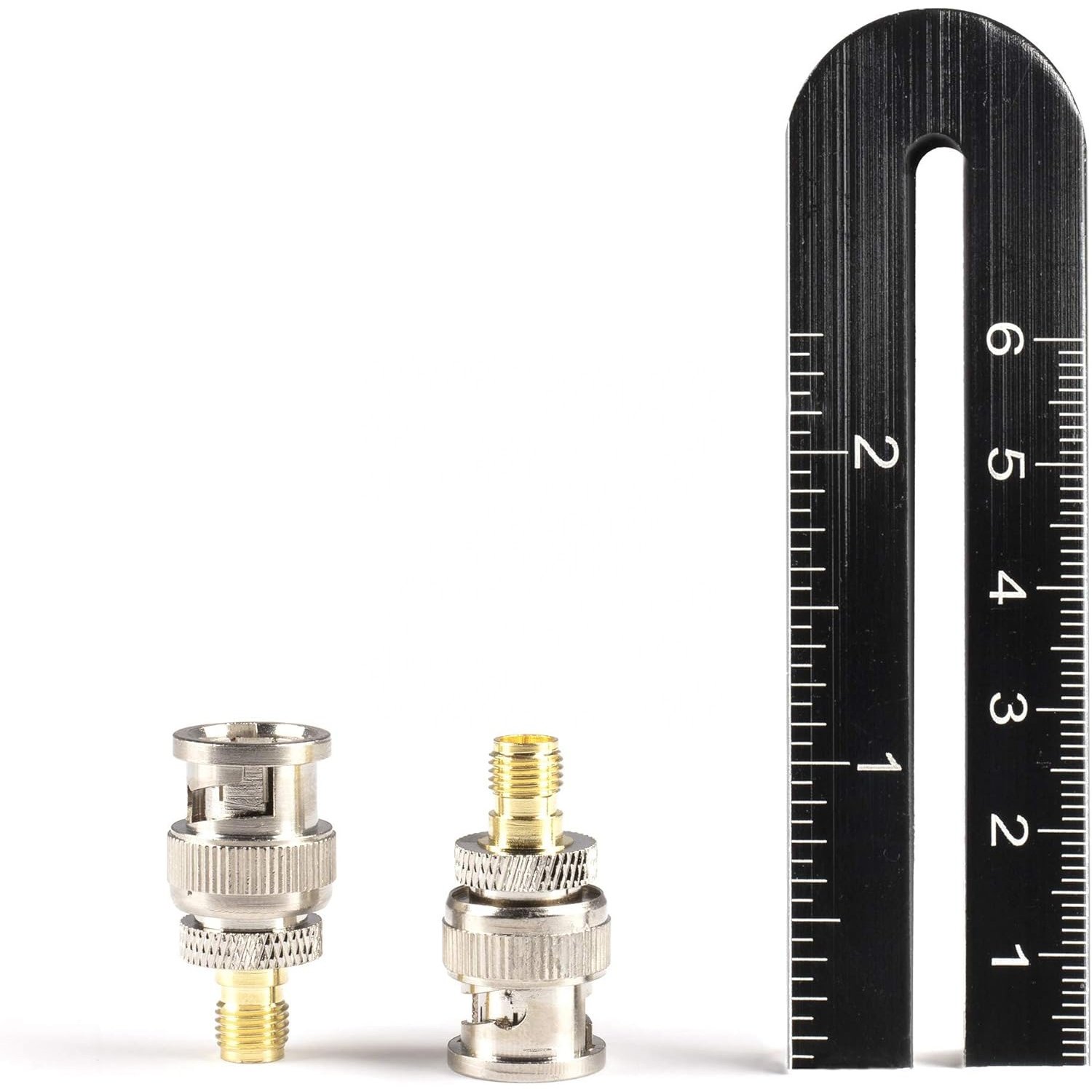 BNC Male to SMA-Female Plug RF Coaxial Adapter Connector