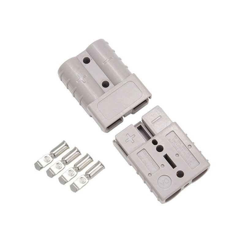 Connector 50A 120A 175A 350A 600V Battery Connector Gray andersons plug male female SB50 SB120 SB175 SB350