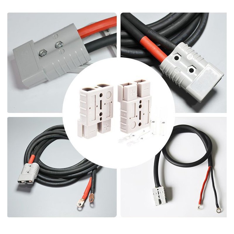 Connector 50A 120A 175A 350A 600V Battery Connector Gray andersons plug male female SB50 SB120 SB175 SB350