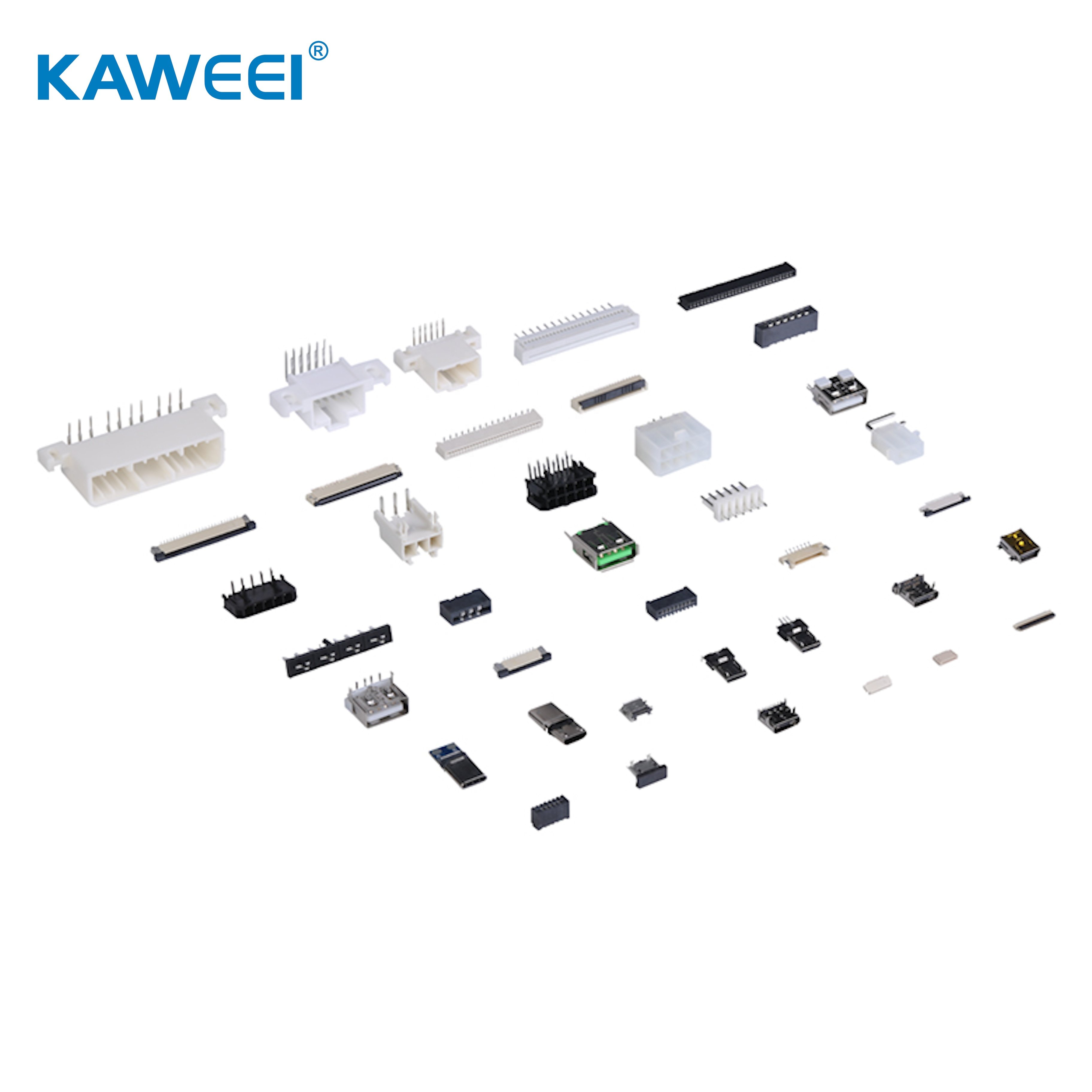 90 degree Wire to board connector wafer 1.27mm 2.54mm 2.0mm pitch 2-40p wire to board connector