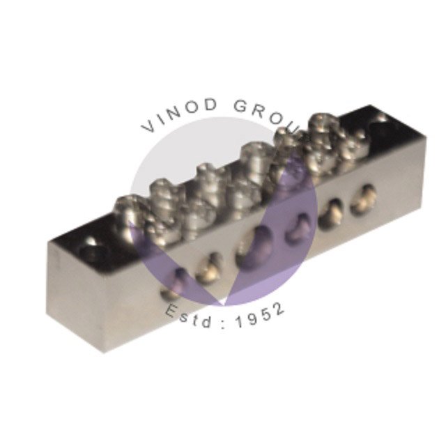 Neutral Link Earth Terminal Block Copper Material PCB Screw and Spring Type Electrical Connectors and Terminals