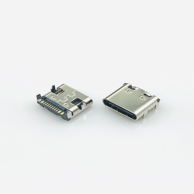 USB type c connector 16P Female Head Connector Type-C Female Head Plates Type-C Female Head 16Pin