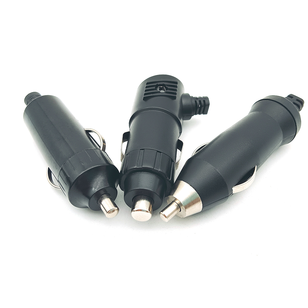 Universal 12V 24V LED Optional Digital Car Cigarette Lighter Socket Plug Connector for VW MB Ford