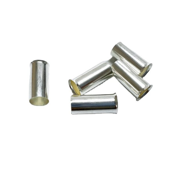 Non Insulated Butt Connectors Gauge Uninsulated Electrical Wire Ferrule Cable Crimp Terminal