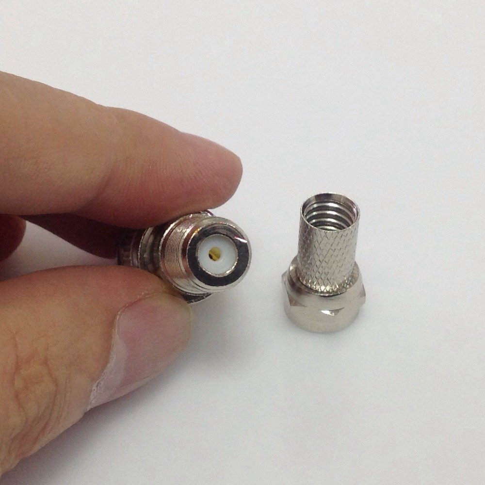 BNC Connector For Coaxial Cable RG59 For TV Antenna CCTV Camera