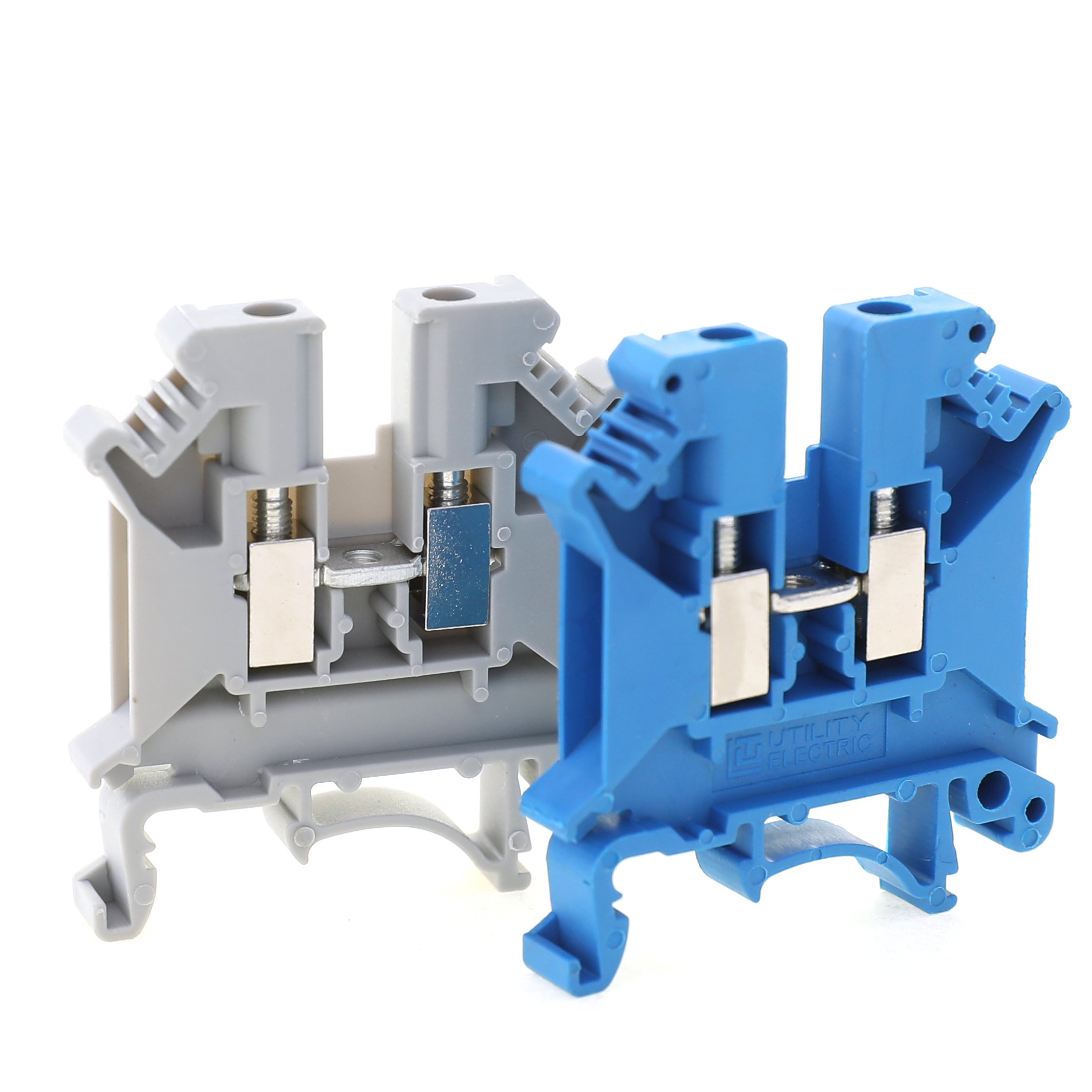 Screw-clamping Type DIN Rail Terminal Block Industrial Distribution Terminal Blocks