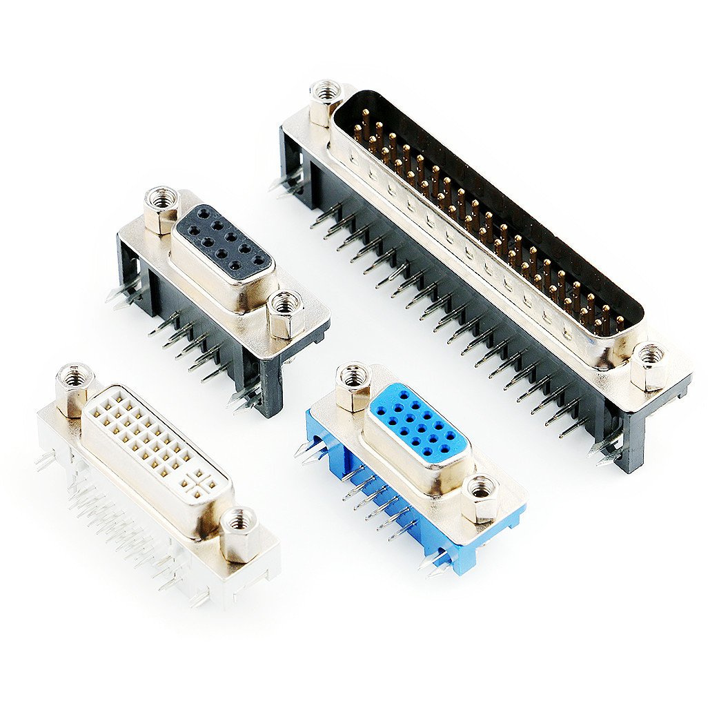 DR9/DR15 male DR25/DR37/DR15 female DVI connector interface RS232 DB9 copper pin VGA serial port connector factory direct sales