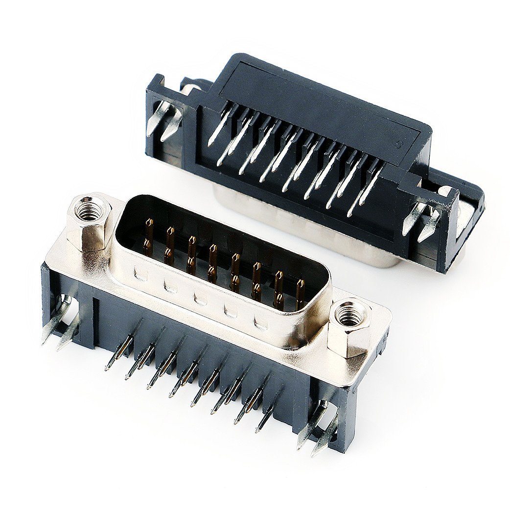 DR9/DR15 male DR25/DR37/DR15 female DVI connector interface RS232 DB9 copper pin VGA serial port connector factory direct sales