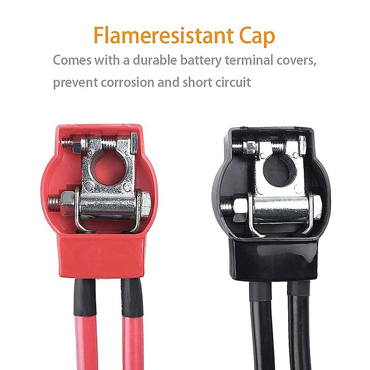 Battery Kit Standard Top Post Terminal Connector Wiring Zinc Terminal Protective Cover