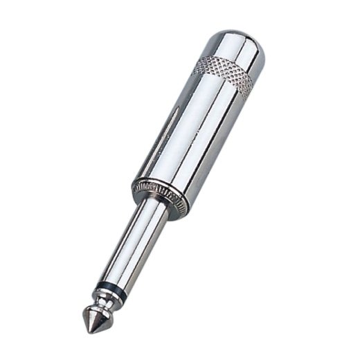 1/4" 6.35mm TS Instrument Audio plug 6.35mm guitar plug mono connector