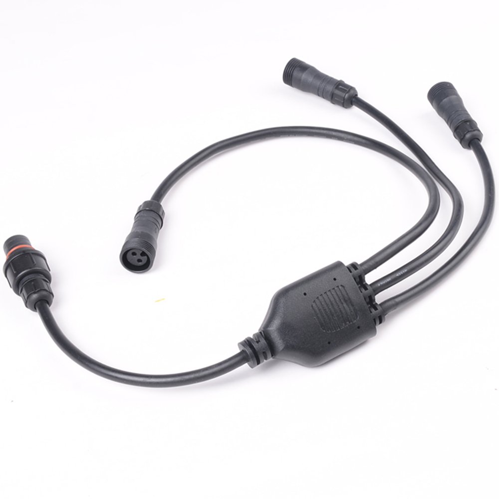 Y10 type large 3 4 5 6 way ip67 wire 1 in 4 out Led Strip Light Cable waterproof Connector wire splitter y connector