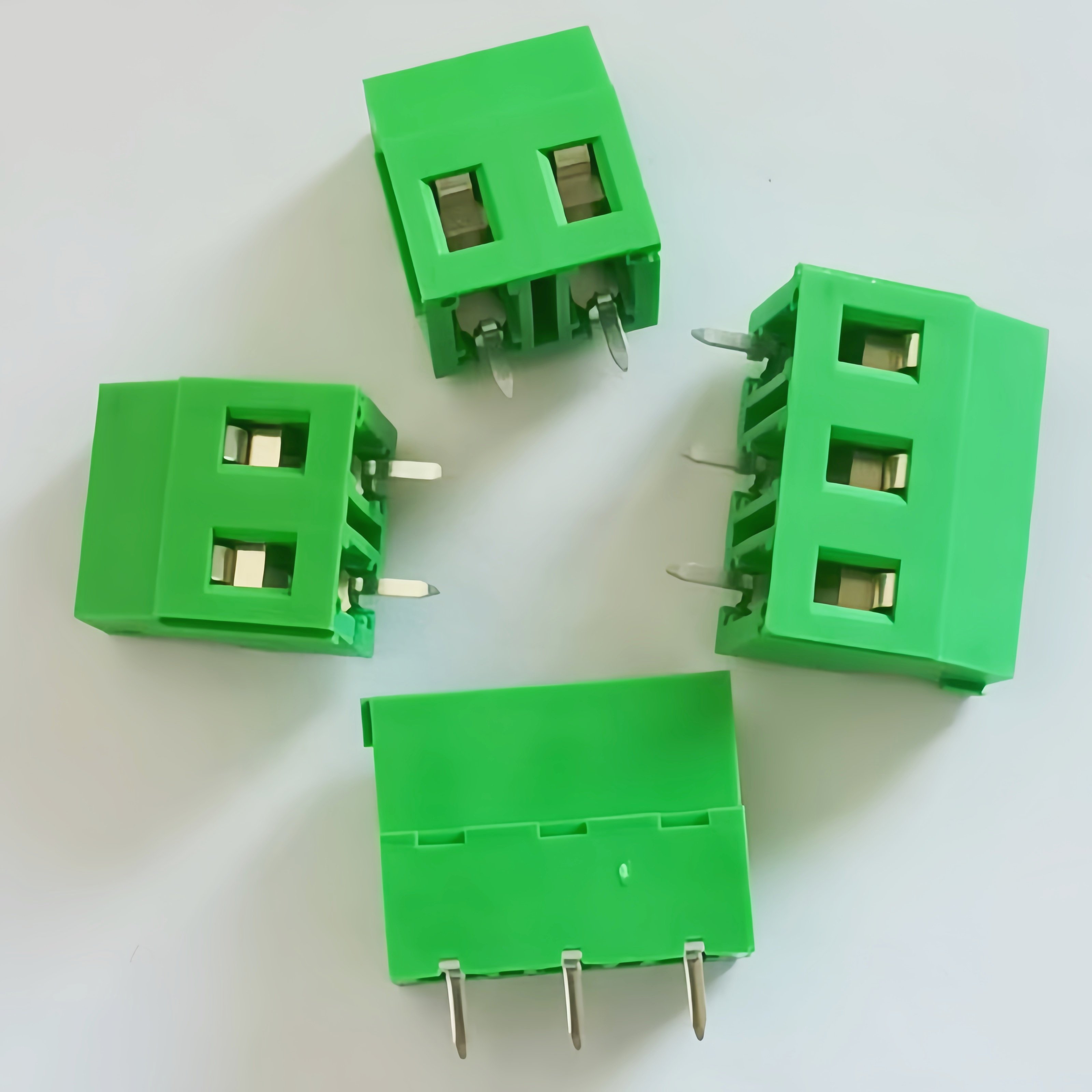 Hot sale Splice terminal connector KF129V-7.62mm pitch 2PIN 3PIN 4PIN 7.62MM Screw type PCB terminal blocks