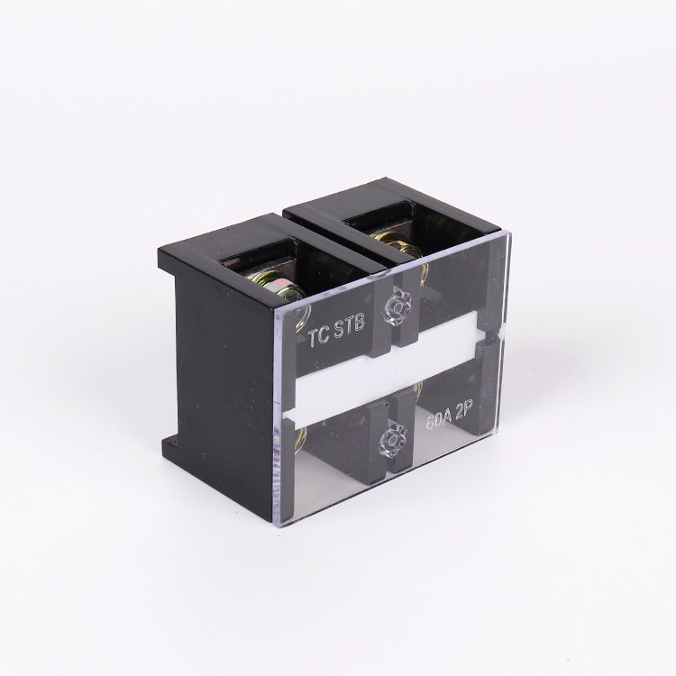 KEERTE TC Series TC STB-1002 Copper Quick Connector For Distribution Box 100A 2P Terminal Block With High Current 10mm 22mm