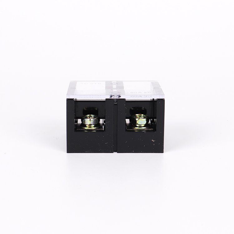 KEERTE TC Series TC STB-1002 Copper Quick Connector For Distribution Box 100A 2P Terminal Block With High Current 10mm 22mm