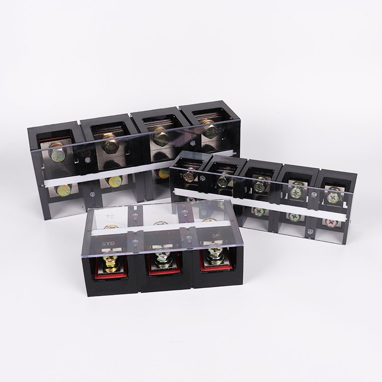 KEERTE TC Series TC STB-1002 Copper Quick Connector For Distribution Box 100A 2P Terminal Block With High Current 10mm 22mm