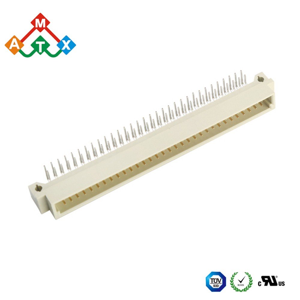 64pin 2 row famale vertical DIN41612 connector B type 264