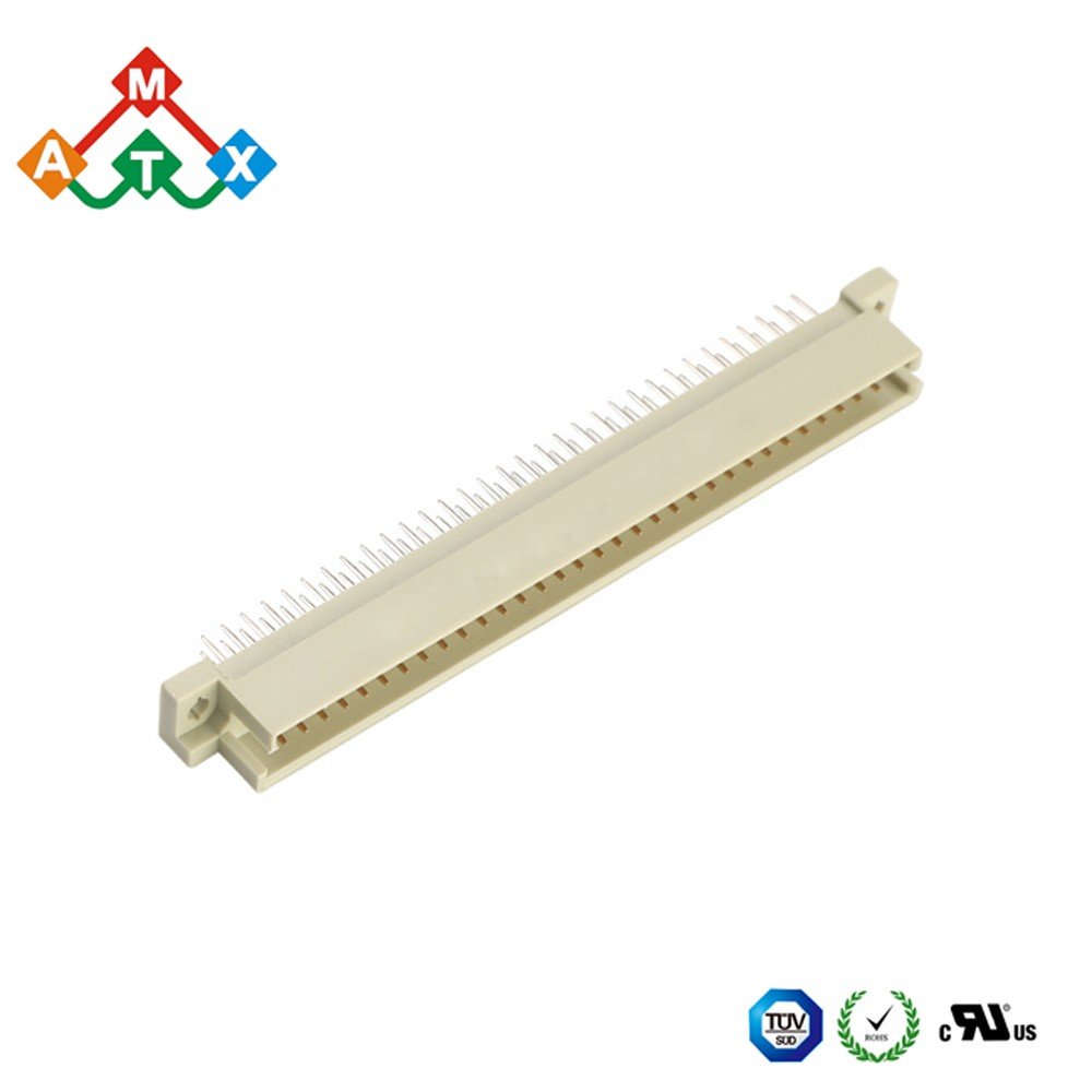 64pin 2 row famale vertical DIN41612 connector B type 264