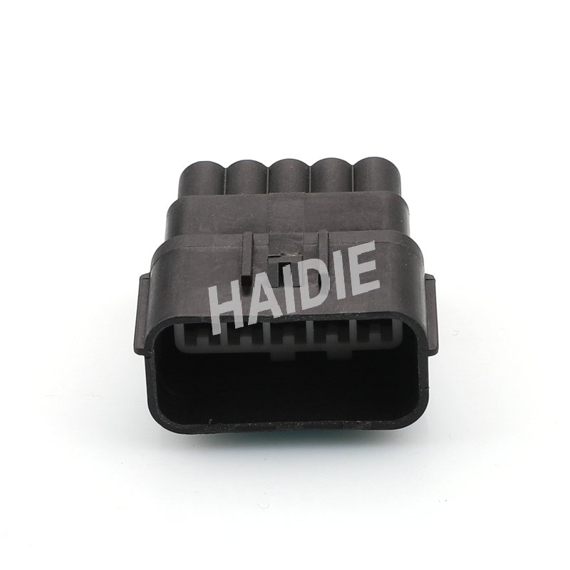 Haidie 10 pin male wiring sealed waterproof automotive connector 6189-7602