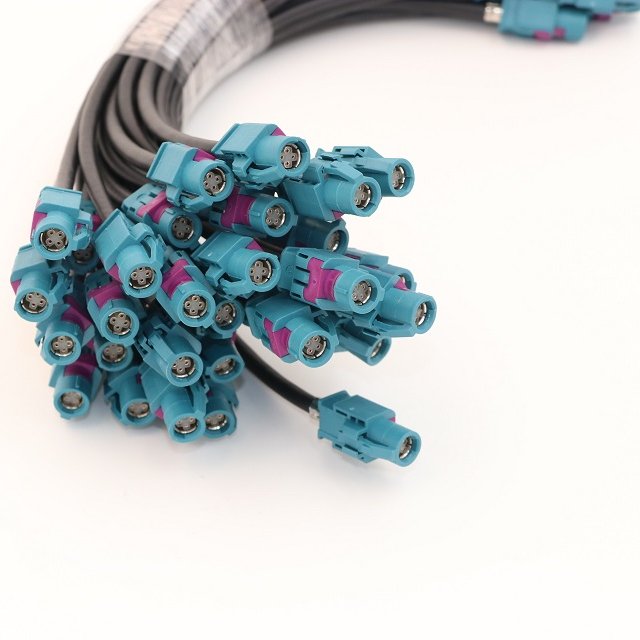 Well Designed Fakra Mini Cable Hsd Fakra connector Cable With Fakra Code C For Car