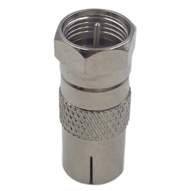 F male to IEC/PAL female TV connector
