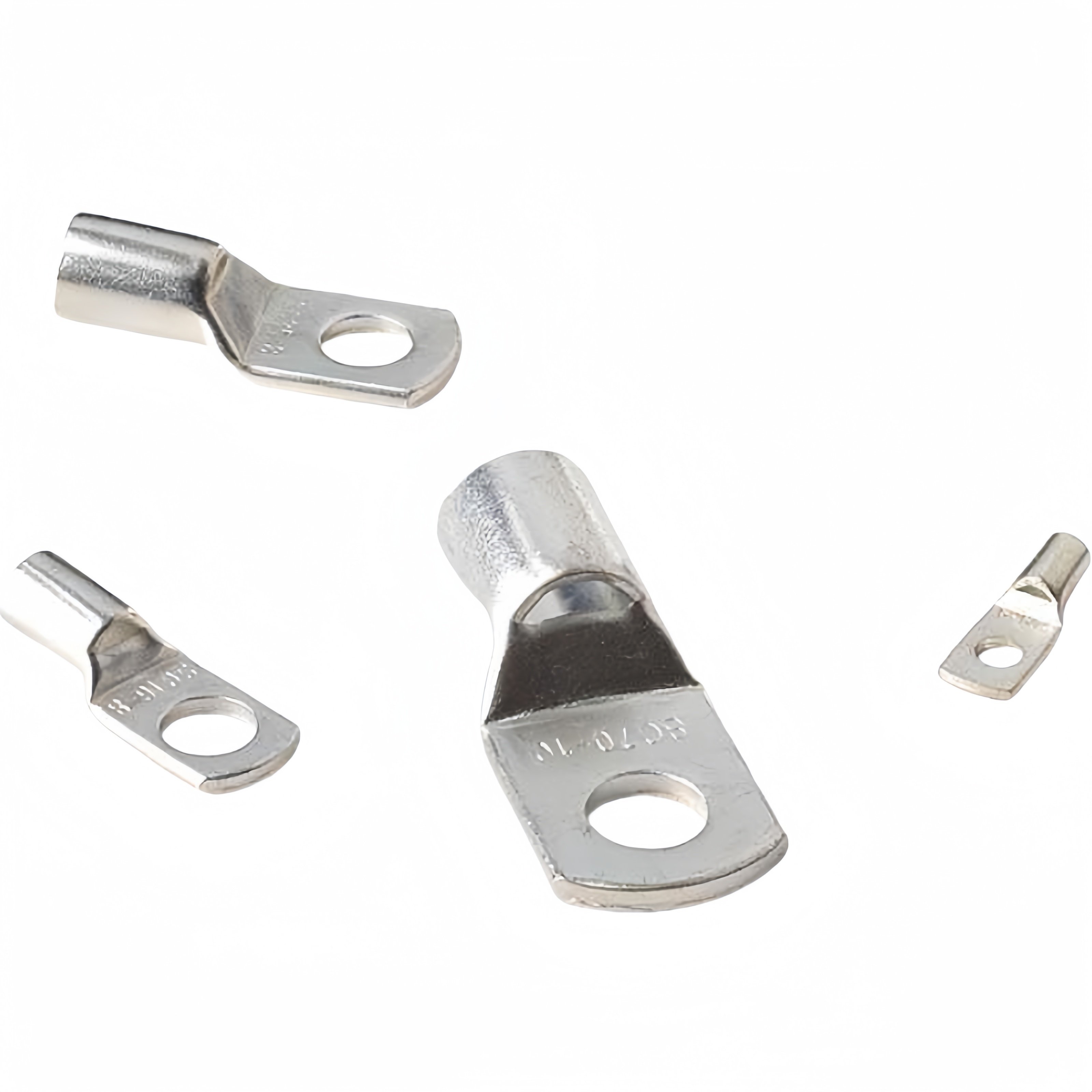Copper Lug Ring Terminal Connector with Easy Installation Cord End Lug and Bolt Hole Splice Type Quick Install Terminals