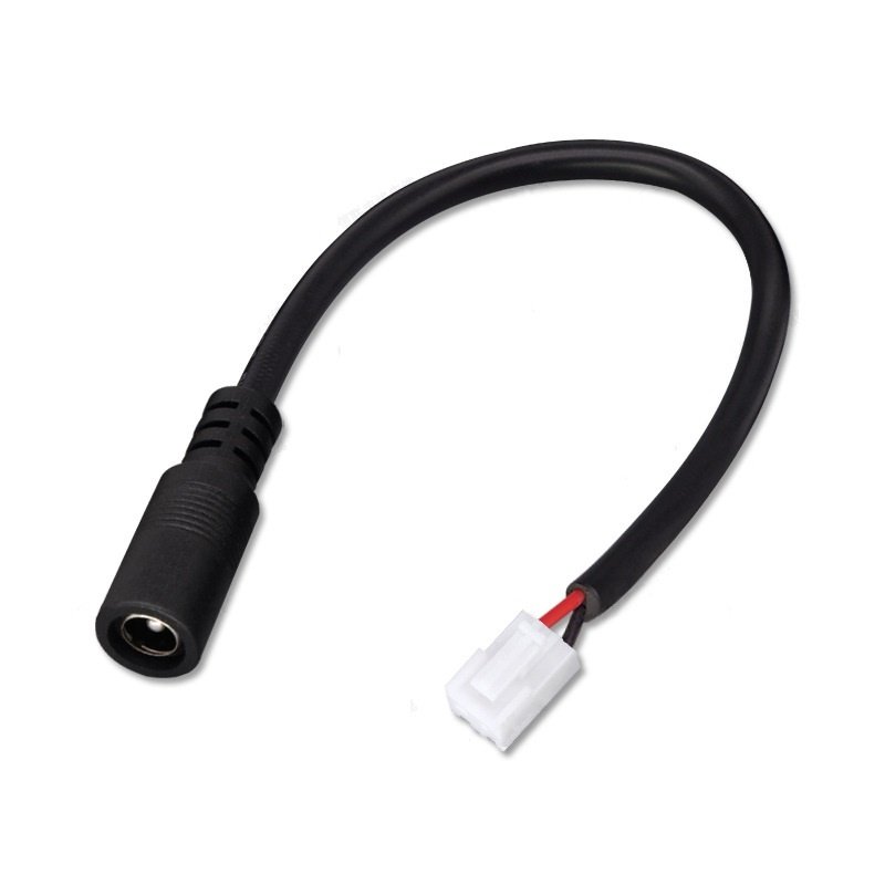 Female 5.5*2.1mm 5.5*2.5mm DC Plug To Jst VH 3.96mm 2Pin Connector Parallel DC Power Cable