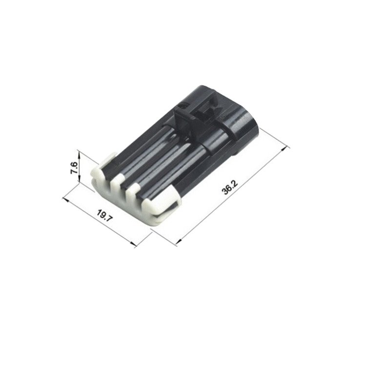 12124685 Wholesale Cheap male female 3 Pin Automotive Connector