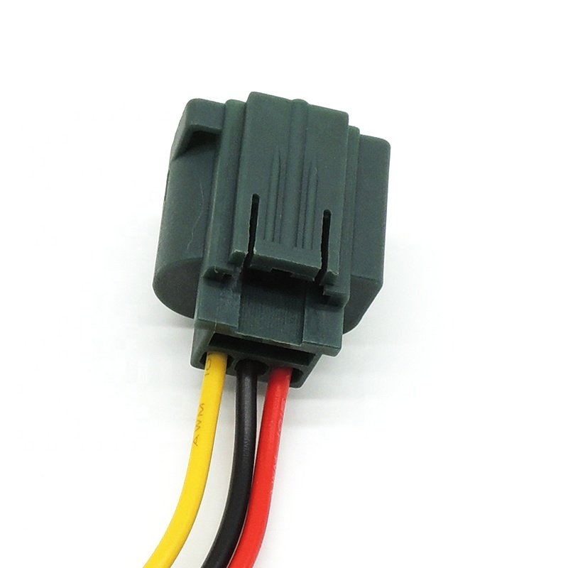 3 PIN H13 Automotive Light Bulb Socket Connector Wiring Harness Plug BC-036