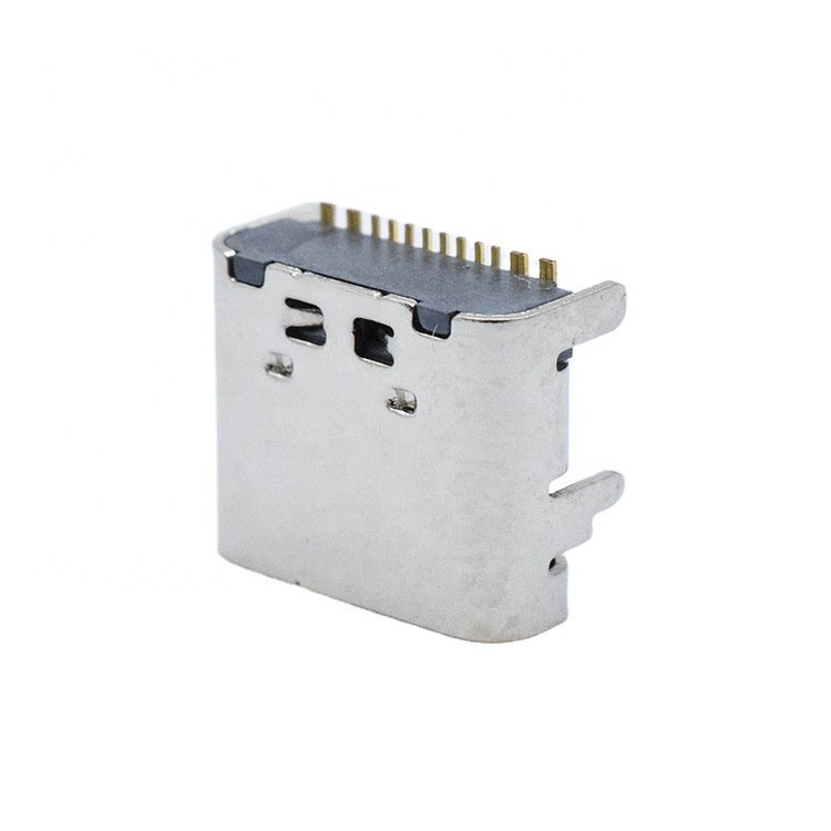 Fast-charged type C connector 16 pin power jack data transmission charging port usb connector type c