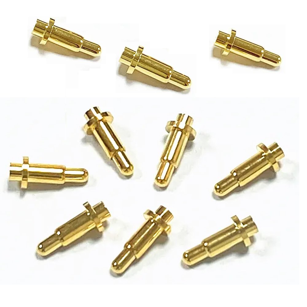 Factory supply 1mm 4 Pin 5.5mm gold plate Connector magnetic spring loaded pogo pin for smart watch