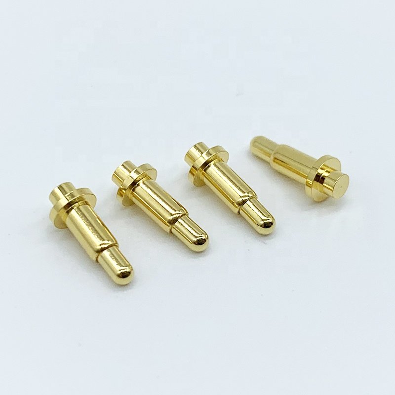 Factory supply 1mm 4 Pin 5.5mm gold plate Connector magnetic spring loaded pogo pin for smart watch