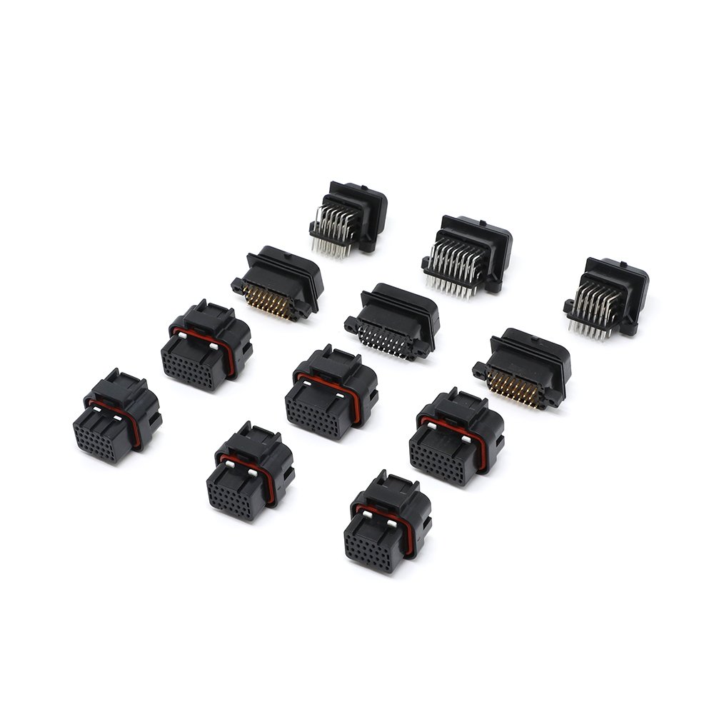 DT Connector Black grey 2P 3P 4P 6P 8P 12P automotive Waterproof Electrical Connector for car motor