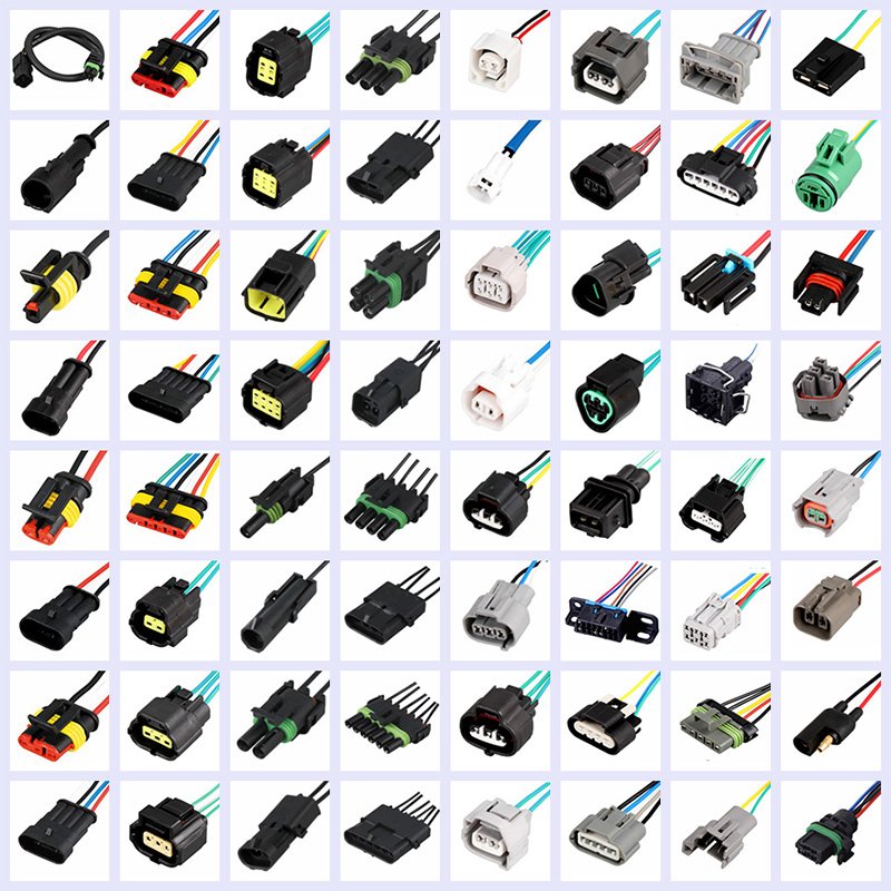Supply a lot kinds of new energy electric vehicle plug harness terminal waterproof Automotive connector