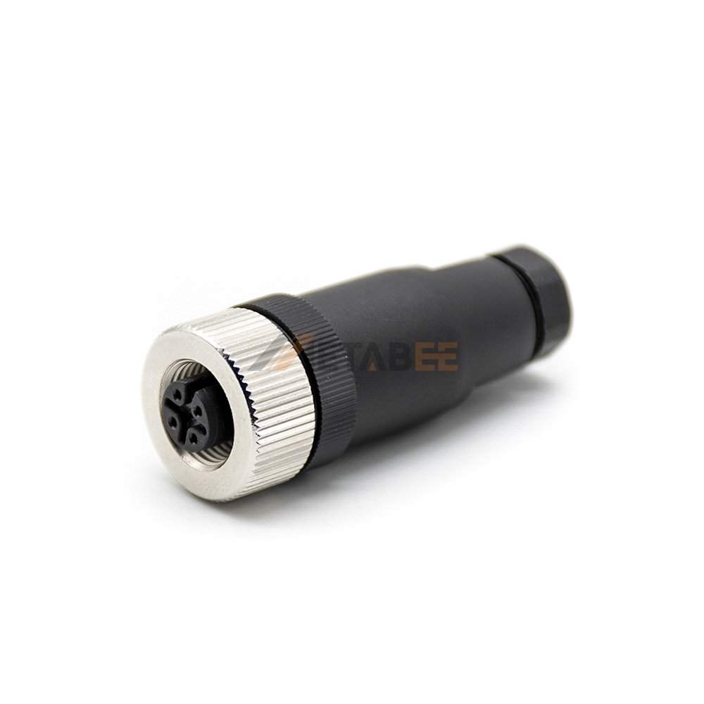 M12 3 Pin Connector 3Pin for Sensor and Actuator Applications